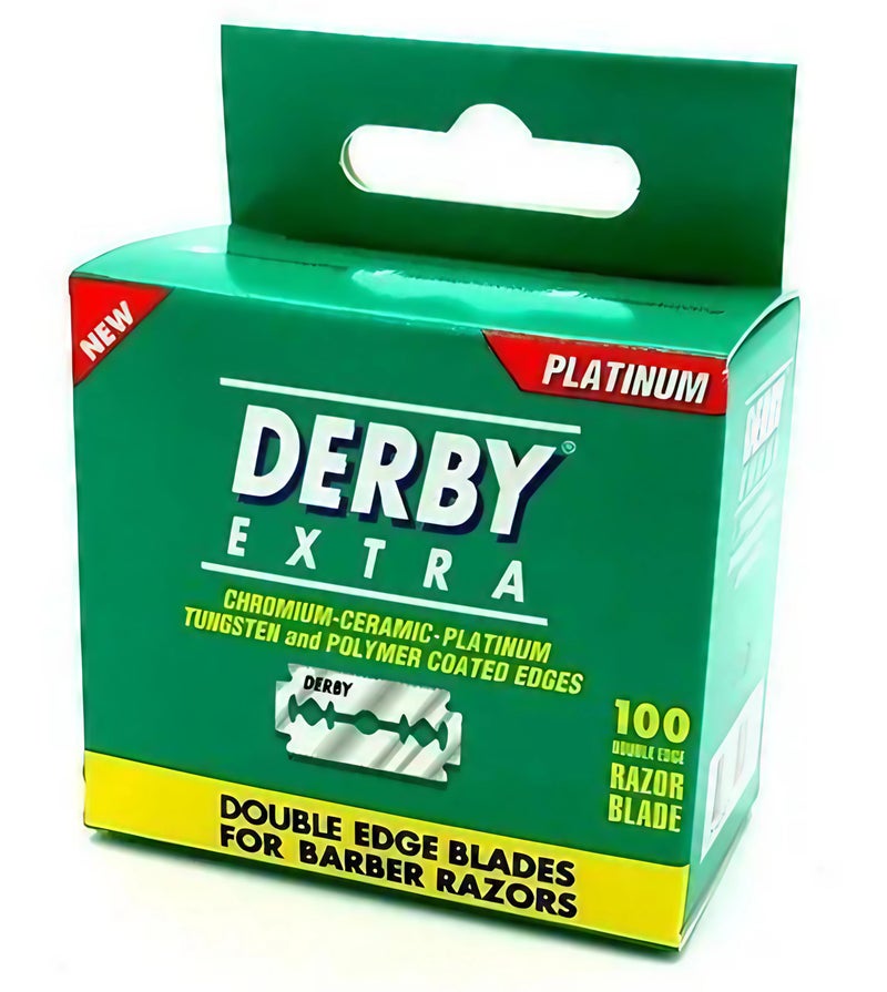 Derby Extra Double Edge Safety Razor Blades - Pack of 100 Blades - Image 4